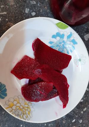 Cékla - betevés télire recept fotója