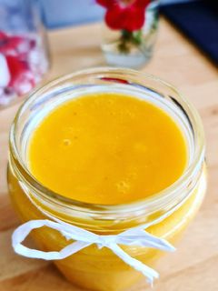 Une photo de Curd de confiture d'abricots
