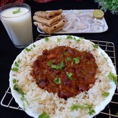 Rajma curry A picture of Rajma curry.