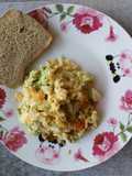 Huevos con vegetales