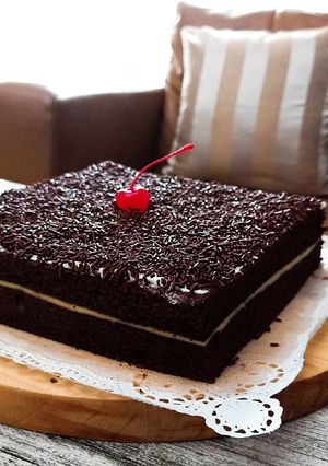 Foto resep Chocolate Cheese Steam Cake