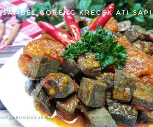 Praktis, Menyajikan Sambel Goreng Krecek Ati Sapi Yummy Mantul