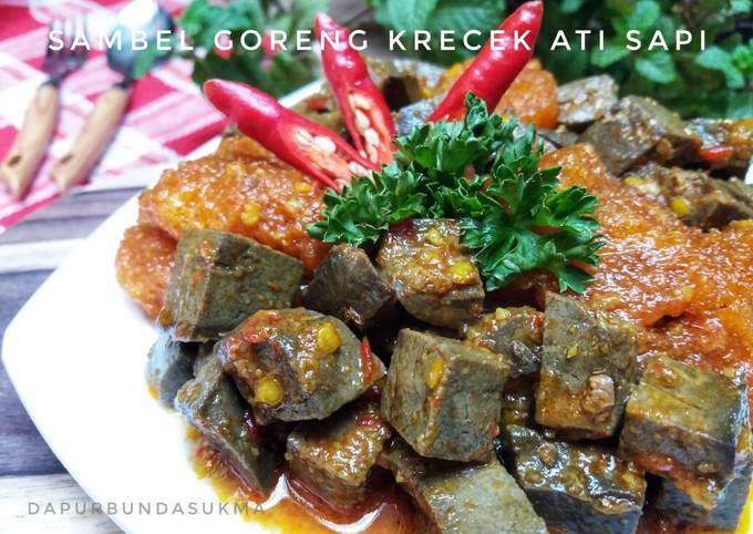 Langkah Mudah untuk Menyiapkan Sambel Goreng Krecek Ati Sapi Anti Gagal