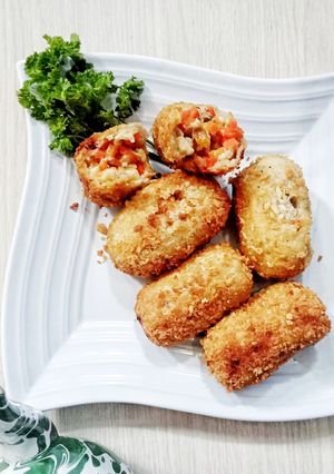 Foto resep Kroket Talas Ragout