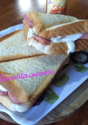 Una foto de Sándwich de doble queso 🤤🧀