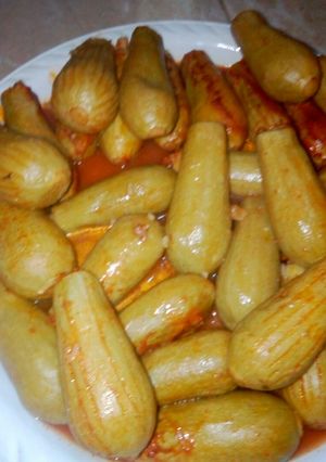 صورة لوصفة كوسا بحشوه حاره وزاكيه