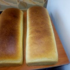 A picture of Homemade white bread.