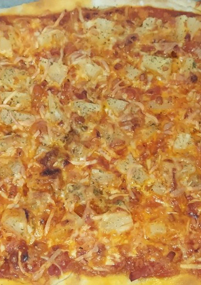 Una foto de 🍍Pizza hawaiana🍍