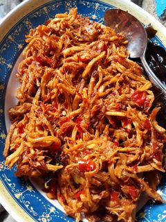 Foto resep Ayam suwir bali