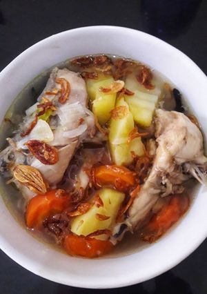 Foto resep Sop Ayam Kampung Ala Klaten