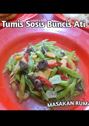 Foto resep Tumis SoBunA (Sosis Buncis Ati)
