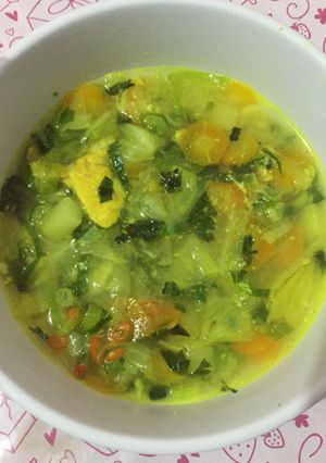 Foto resep Sup ayam sayur endoll