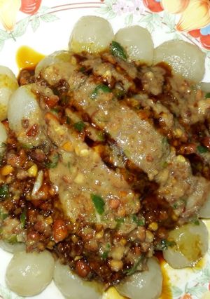 Foto resep Cilok Bumbu Kacang