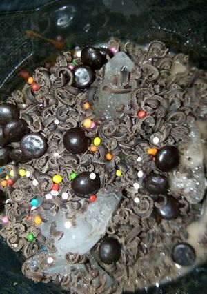 Foto resep Es kepal Milo Double coklat ala Mommy Fay #BikinRamadhanBerkesan