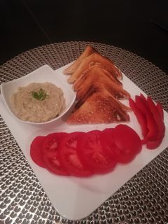 Padlizsánkrém recept fotója