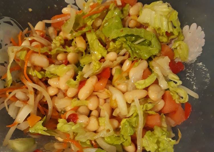 Ensalada de legumbres facilísima