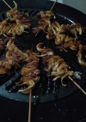 Foto resep Sate jamur