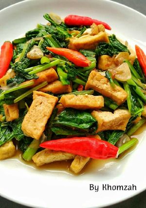 Foto resep Cah Sawi Tahu Saus Tiram