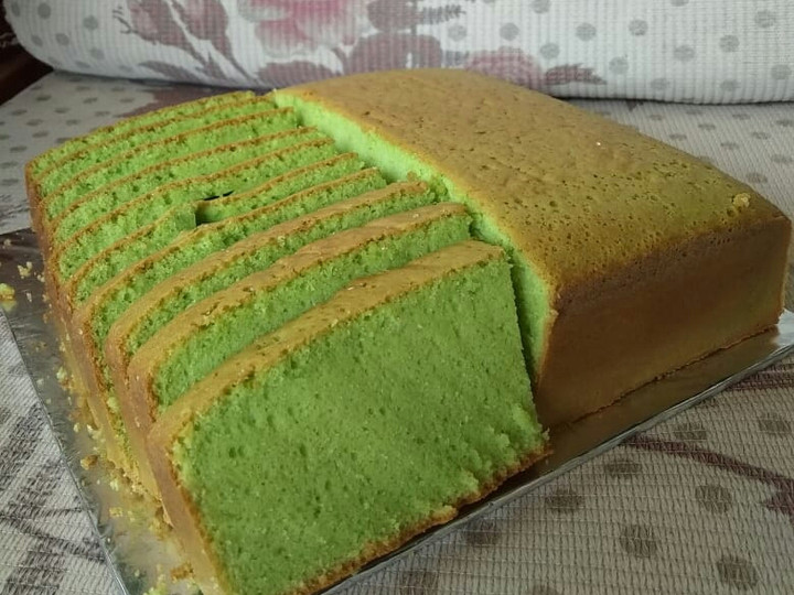 Resep Bolu pandan keju, Lezat