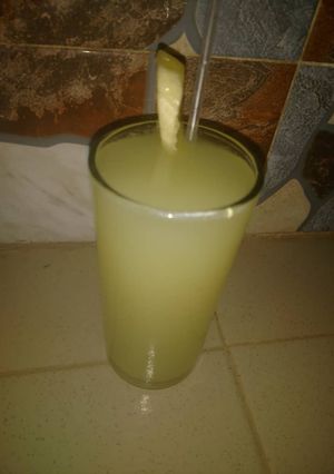 A picture of Banana moctail.