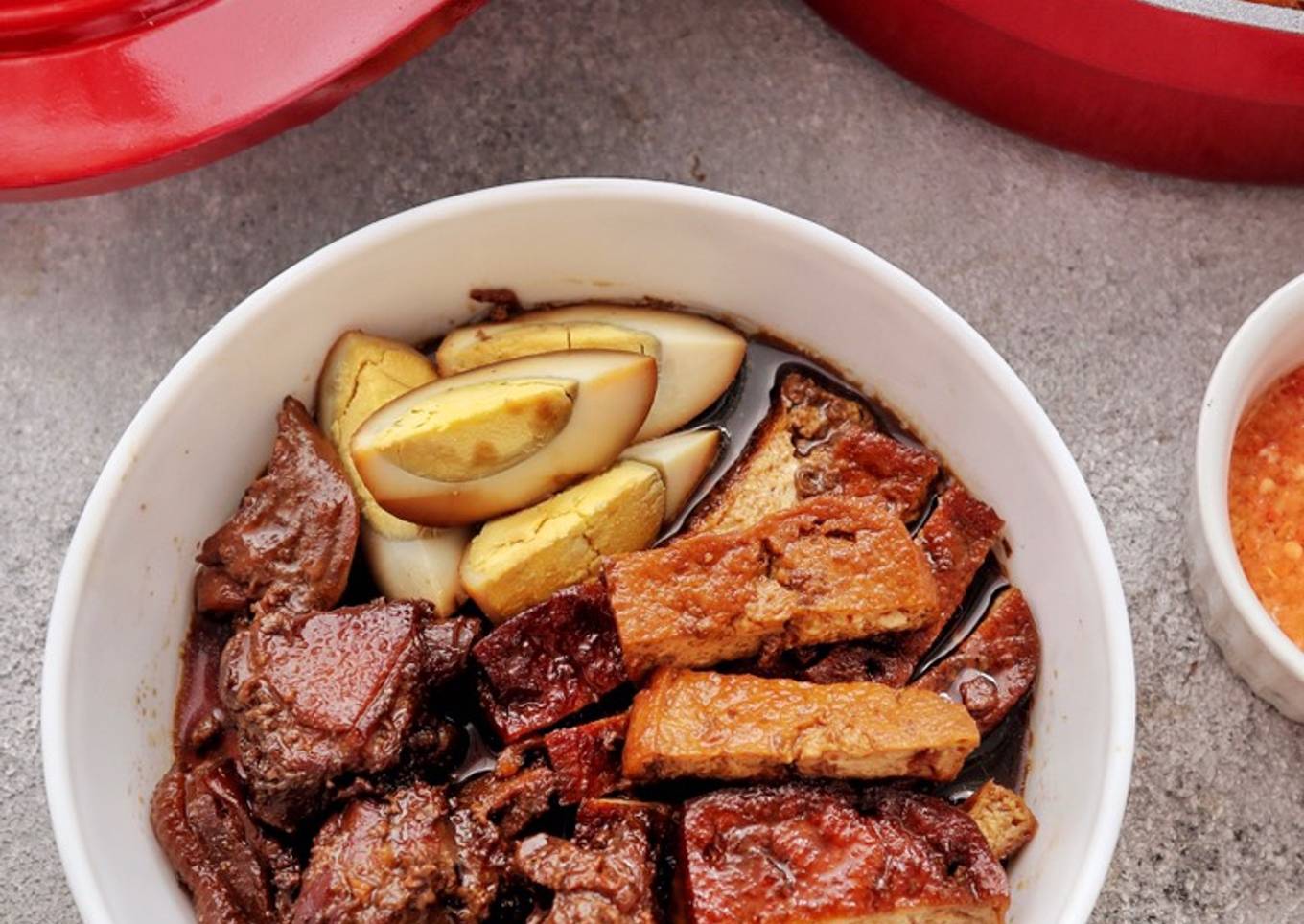 Bebek Masak Kecap Karamel