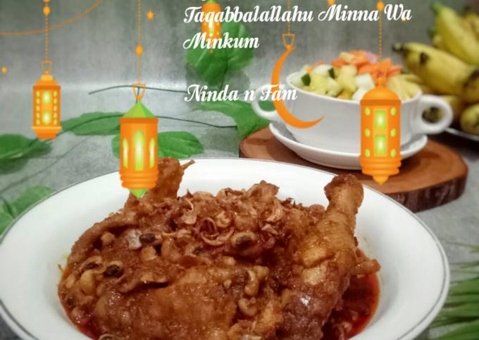 Ayam Masak Tuha khas Kalsel