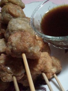 Foto resep Sate Pentol Ikan