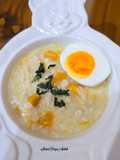 Bubur Nasi Ayam Labu Kuning