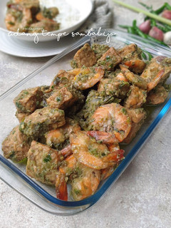Foto resep Udang Tempe Sambal Ijo