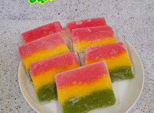 Foto resep 348. Es Gabus Pelangi