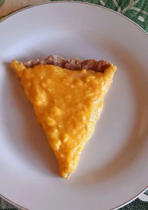 Una foto de Tarta integral de zapallo calabaza y choclo