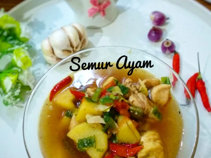 Langkah Mudah untuk Membuat Resep Semur ayam,tahu,kentang yang Sempurna Anti Ribet, Lezat Sekali