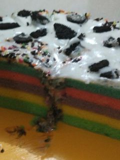 Foto resep Bolu pelangi kukus Ny. Liem