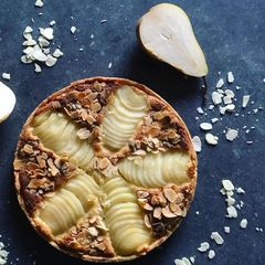 Pear and Almond Tart A picture of Pear and Almond Tart.
