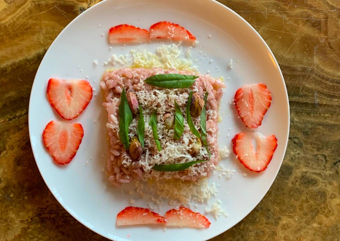 Strawberry Risotto