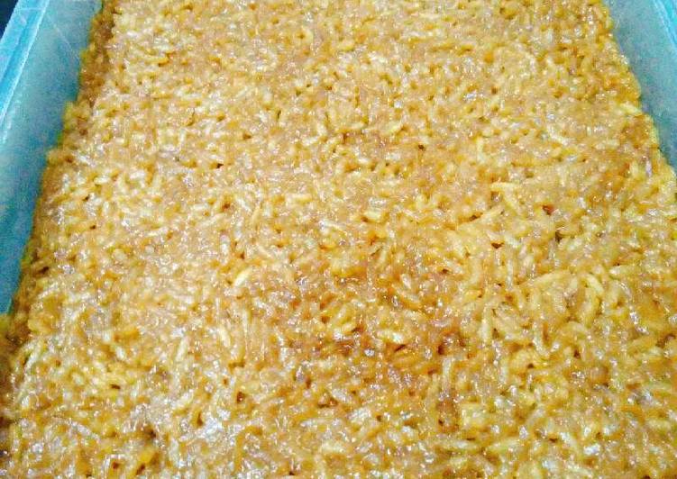 Cara Musim Gugur Makan di DimeWajik Ketan(gula merah)