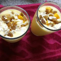A picture of Mango lassi.