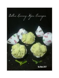 Foto resep Bolu Kukus Energen Kacang Hijau (Eggless & No Mixer)