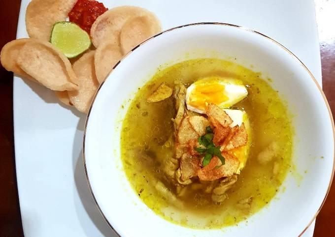 Soto ayam kondangan Surabaya