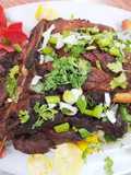 Mutton baked raan