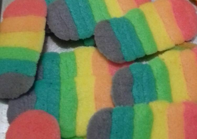 Cara termudah untuk Musim Gugur saat makan malamLidah Kucing Rainbow