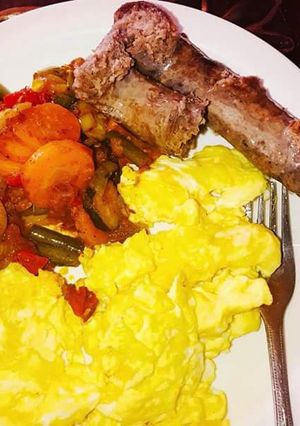 A picture of Tasty breakfast.