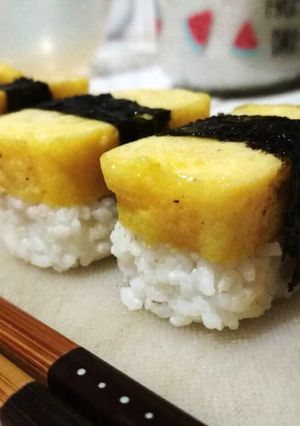 Foto resep Tamago Sushi/Sushi Telur 🍣