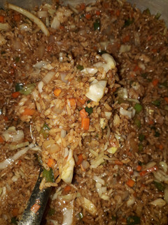 Una foto de Arroz frito sencillo