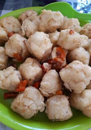 Foto resep Tahu cabe garam.