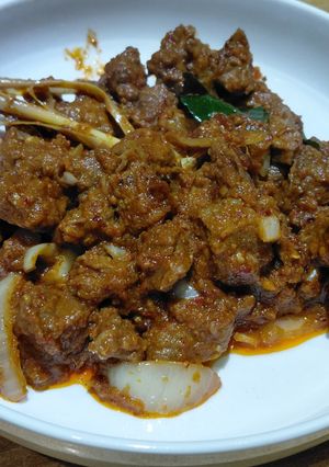 Foto resep Cincang Pedas Daging Kambing
