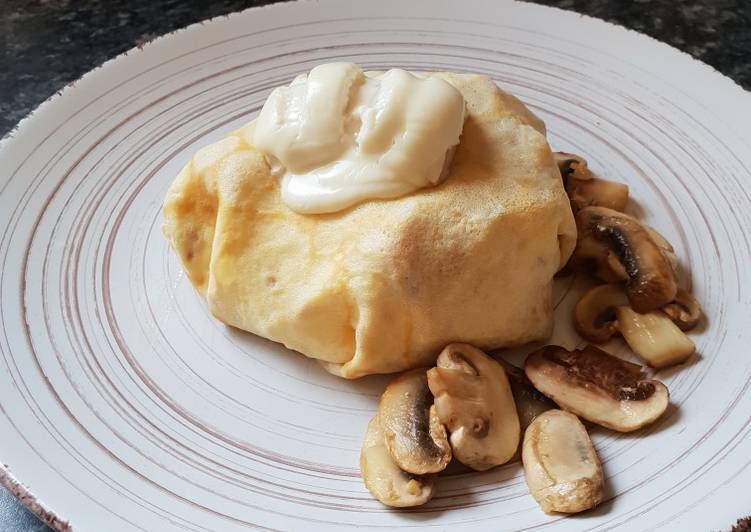 Comment Préparer Les Crêpes poulet chèvre miel