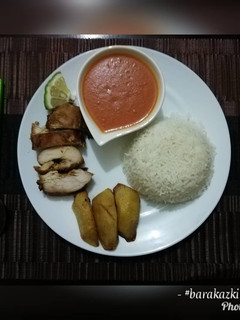 A picture of Spicy potatoe carrot soup.