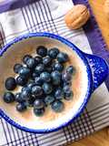 💚 Cháo Sữa Yến Mạch Topping Blueberry