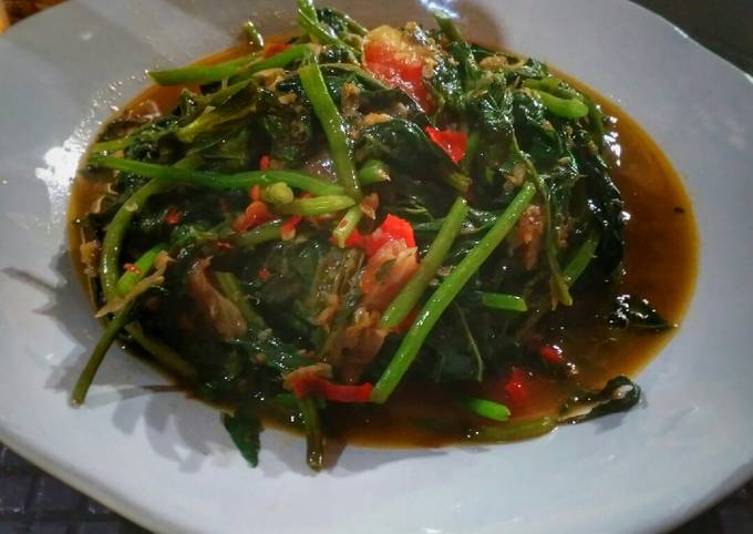 Resep: Cah daun ubi Yang Mudah